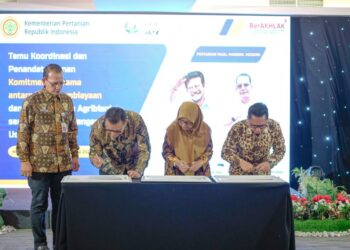 Pemkab Solok Tandatangani Komitmen Bersama Terkait KUR Bidang Pertanian