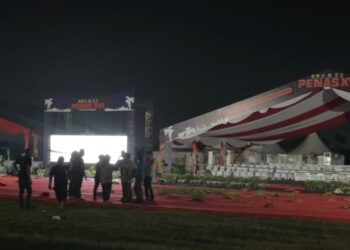 H-1 PENAS KTNA 2023 di Padang, Alat-Alat Pertanian Siap “Display”