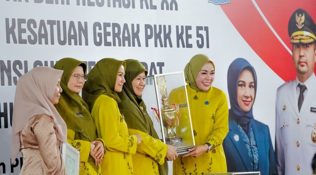 Tim Penggerak PKK Kabupaten Solok Juara Umum Tingkat Provinsi, Tahun 2024 akan Jadi Tuan Rumah