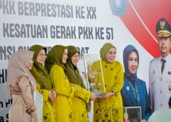 Tim Penggerak PKK Kabupaten Solok Juara Umum Tingkat Provinsi, Tahun 2024 akan Jadi Tuan Rumah