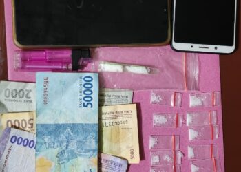 10 Paket Sabu Ditemukan Polisi saat Penangkapan 4 Pelaku di Nagari Cupak Kabupaten Solok