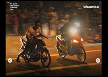 Balap Liar di Balaikota Aia Pacah Meresahkan, Kasatpol PP Padang Minta Warga Aktif Melaporkan