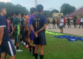 50-an Pemain Antusias Ikuti Seleksi Hari Pertama Pembentukan Tim Sepakbola PORWIL Sumbar