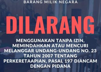 Kerugian Pencurian Rel Hingga Rp3,3 Miliar, BTP Kelas II Padang Tingkatkan Pengawasan Aset