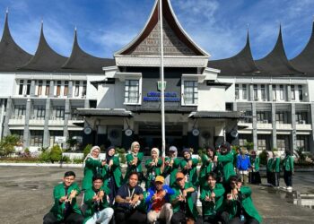 Puluhan Mahasiswa Unand KKN di Nagari Lurah Ampalu Padang Pariaman, 40 Hari Mengabdi