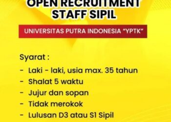 Ada Lowongan Kerja di UPI YPTK Padang