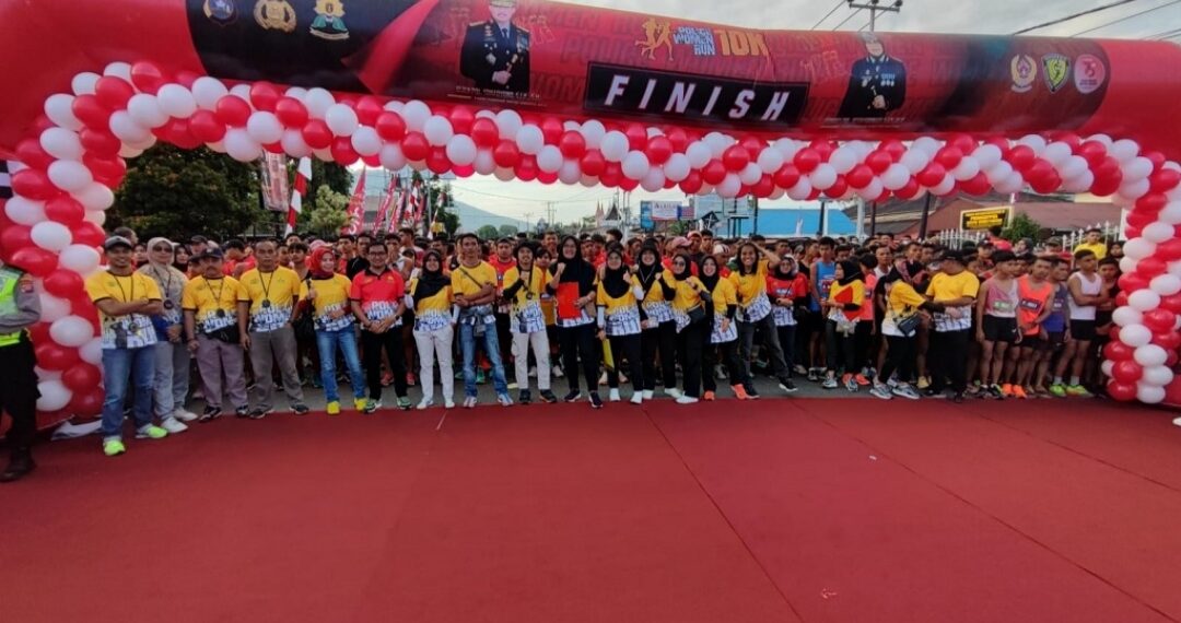 Police Woman Run 10 K di Bukittinggi, Atlet Kota Solok Sabet Tiga Medali