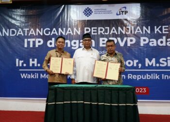 Melalui BPVP Padang, ITP Tandatangani Kerjasama dengan Kemenaker RI