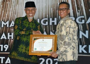 Semen Padang Raih Penghargaan Pencegahan dan Penanggulangan Covid-19 serta HIV-AIDS dari Kemnaker RI