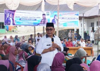 Kunker Bupati Solok ke Hiliran Gumanti, Masyarakat Sampaikan Usulan Pembangunan Infrastruktur
