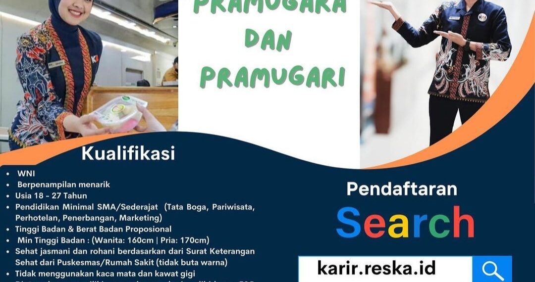 Tertarik Jadi Pramugara dan Pramugari KAI? Begini Cara Daftarnya