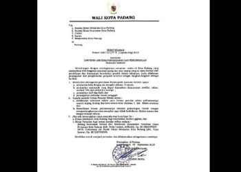 Pemko Padang Terbitkan SE Terkait Ancaman Anjing Gila