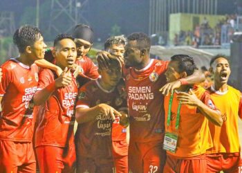 Gol Bola Mati Selamatkan Poin Penuh Semen Padang FC kontra Sada Sumut FC