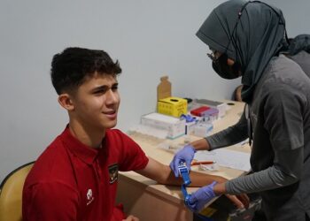 Jelang Piala Dunia Bergulir (10/11), Tim Nasional U-17 Indonesia Jalani Tes Kesehatan