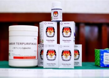 Unand Produksi Tinta Pemilu 2024, Bulan Depan Didistribusikan
