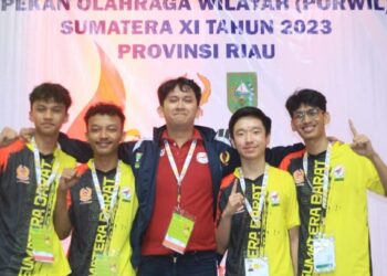 Porwil Sumatera XI-2023: Dramatis, Unggul 1 Poin Esport Sumbar Rebut Medali Emas ke-8 di nomor PUBG Mobile