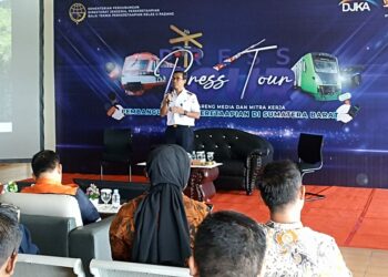 BTP Kelas II Padang Revitalisasi Jalur Kereta Api Nareh-Sungai Limau