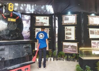 Pameran Gelanggang Arang di Stasiun Kacang, Tampilkan Pajangan Memori WTBOS
