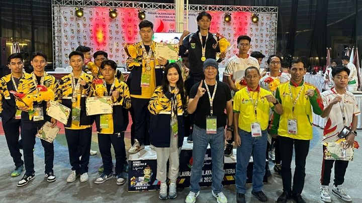 Porwil Sumatera XI-2023: Tadi malam, Esport Mobile Legend Tambah Medali Emas Sumbar