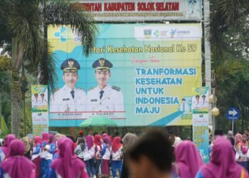 Nakes Solok Selatan Suguhkan Pelayanan dan Penyuluhan Kesehatan di CFD