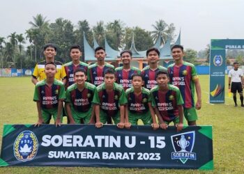Piala Soeratin U-15 Sumbar 2023 Dimulai, Ripan’s Soccer School Tuai Kemenangan Perdana, Selengkapnya Hasil Hari Pertama