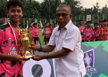 Lewat Extra Time, Anak-anak SSB BBC Kalah Kontra Minang Sejagat di Final Piala Soeratin U-13 Sumbar 2023