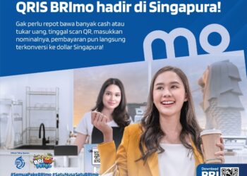 Semakin Mudah! Kini Bisa Bayar Pakai QRIS BRImo di Singapura