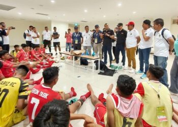 Porwil Sumatera XI-2023: Kalahkan Kepri, Skuad Sepakbola Sumbar Diapresiasi Bonus Spontan