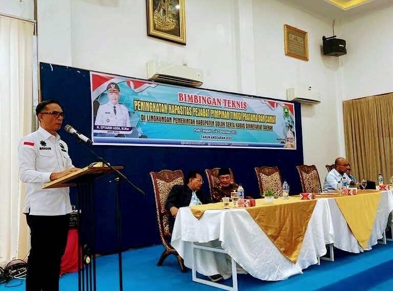 Optimalkan Profesionalisme Kerja, ASN Kabupaten Solok Ikuti Bimtek Peningkatan Kapasitas