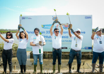 Terapkan Prinsip ESG, BRImo FSTVL Gandeng BenihBaik Tanam 33 Ribu Pohon Mangrove