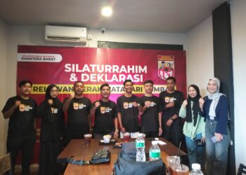 Relawan Gerak Matahari Sumbar Deklarasi Dukung Ganjar-Mahfud di Pilpres 2024