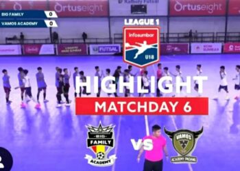 Infosumbar Futsal League 2023/2024: Big Family Gusur PSR EKS dari Puncak Klasemen Liga 1