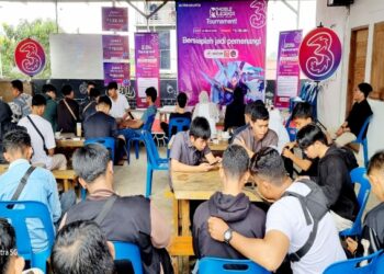 Buktikan Keunggulan Jaringan, Tri Gelar Turnamen Esport di 41 Kabupaten/Kota Sumatera