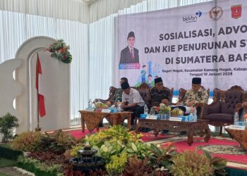 DPR-BKKBN Sosialisasi Stunting di Agam, Ade Rezki Pratama: Generasi Unggul Tentukan Masa Depan Bangsa
