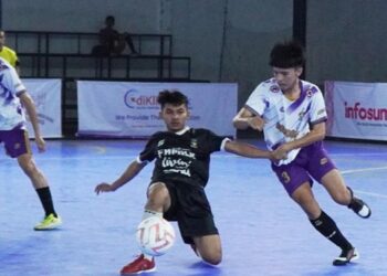 Infosumbar Futsal League 2023-2024: Abell FC Kalahkan Pemuncak Liga 1, Nicks Kuasai Kasta Kedua