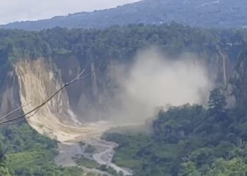 Tebing Ngarai Sianok Longsor, Ini Kata BPBD Bukittinggi