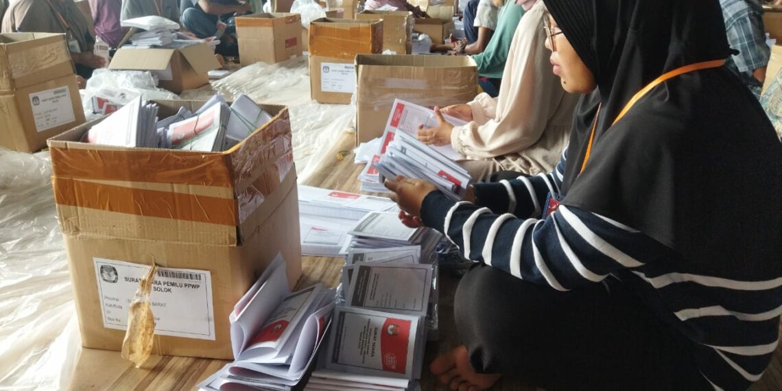 KPU Kabupaten Solok akan Mulai Distribusi Logistik Pemilu untuk Kecamatan Terluar