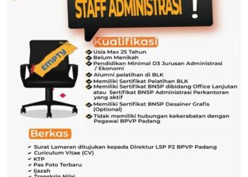 Lowongan Kerja BLK Padang, Simak Persyaratannya!