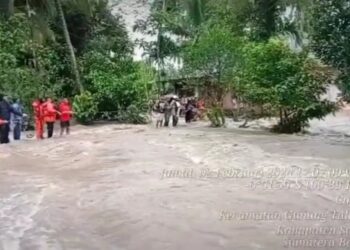 Kerugian Akibat Banjir di Nagari Cupak Ditaksir Mencapai Milliaran Rupiah