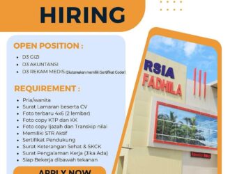 Ada Lowongan Kerja di RSIA Fadhila Batusangkar untuk Posisi Berikut ini