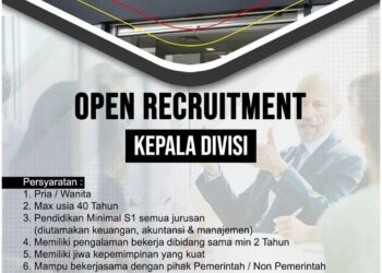 Lowongan Kerja Perumda Padang Sejahtera Mandiri, untuk Posisi Berikut ini