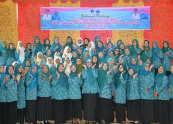 Ketua TP-PKK Kota Padang Ajak Pengurus dan Kader Kerja Keras Pertahankan Terbaik Tingkat Sumbar di 2024