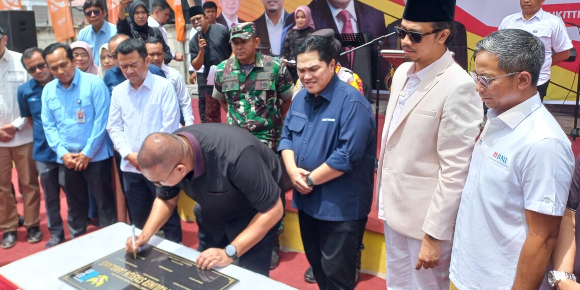 Launching Stasiun Lambuang Bukittinggi, Erick Thohir Sebut Andre Rosiade “Berisik”