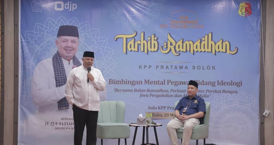 Wako jadi Narasumber Bimbingan Mental Pegawai Bidang Ideologi KPP Pratama Solok