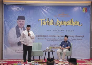 Wako jadi Narasumber Bimbingan Mental Pegawai Bidang Ideologi KPP Pratama Solok