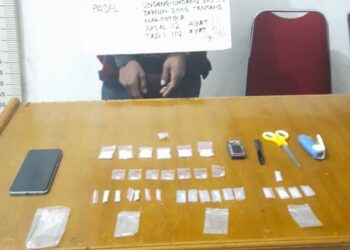 Penyalahgunaan Narkoba di Padang Pariaman, Polisi Bekuk Pemuda Sedang Menunggu Pembeli