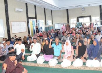 1.505 Mustahik di Koto Tangah Terima Paket Sembako Ramadhan Berbagi