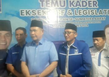 Temu Kader PAN se-Sumatera Barat, Epyardi Asda Siap Lahir Batin Maju Pilgub Sumbar 2024