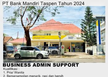 PT Bank Mandiri Taspen Membuka Lowongan Kerja