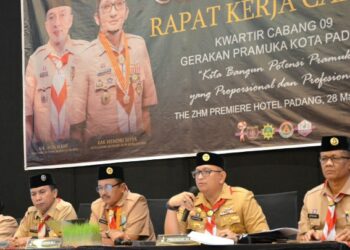 Gelar Rakercab, Gerakan Pramuka Kota Padang Ke Depan Harus Proporsional dan Profesional
